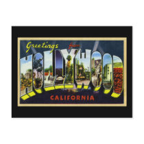 Greetings from Hollywood California Post Card