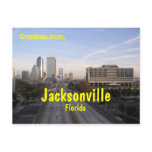 Greetings from Jacksonville Florida, post card