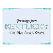 Greetings from Kentucky Postcard