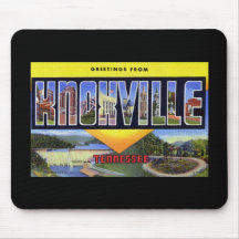 Greetings from Knoxville Tennessee Mouse Pad