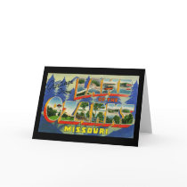 Greetings from Lake of the Ozarks Missouri Greeting Card