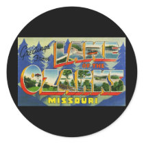 Greetings from Lake of the Ozarks Missouri Sticker