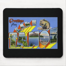 Greetings from Lake Tahoe Mousepad