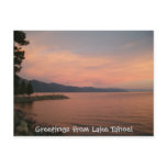 Greetings from Lake Tahoe! postcards
