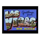 Greetings from Las Vegas New Mexico Postcard