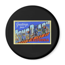 Greetings from Long Beach California Magnets