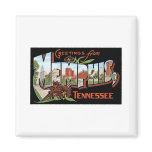 Greetings from Memphis, Tennessee Fridge Magnet