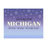 Greetings from Michigan Post Card