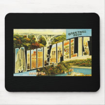 Greetings from Minneapolis Minnesota Mousepads