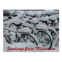 Greetings from Minnesota Post Card