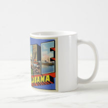Greetings from Mobile Alabama Mugs