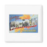 Greetings From Montreal, Canada Magnets