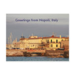 Greetings from Napoli, Italy Postcards