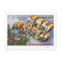 Greetings From New Haven, CT Postcards