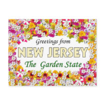 Greetings from New Jersey Post Cards