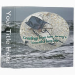 Greetings From New Jersey's Beautiful Beaches Binders