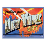 Greetings From New York City Post Cards