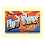 Greetings from New York City Postcard