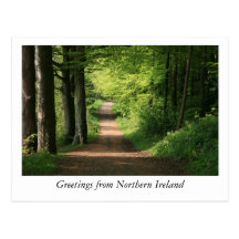 Greetings from Northern Ireland Postcard