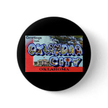Greetings from Oklahoma City Oklahoma Pins