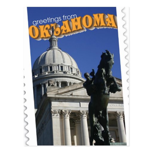 Greetings from Oklahoma Post Card