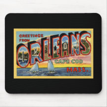 Greetings from Orleans Massachusetts Mouse Pad