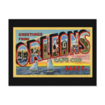 Greetings from Orleans Massachusetts Post Card