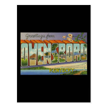 Greetings from Owensboro Kentucky Post Card