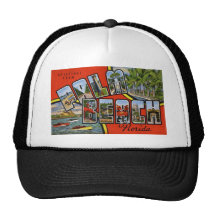 Greetings from Palm Beach Florida Hats