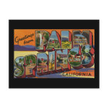 Greetings from Palm Springs California postcards