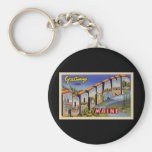 Greetings from Portland Maine Key Chain