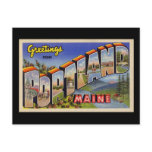 Greetings from Portland Maine Postcard