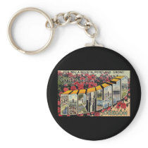 Greetings from Portland Oregon Key Chains