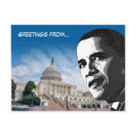 Greetings from... - Postcard - Template