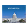 Greetings from... - Postcard - Template