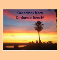 Greetings from Redondo Beach postcards