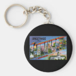 Greetings from Sacramento California Key Chains