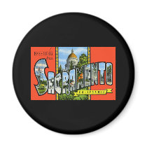 Greetings from Sacramento California Magnet