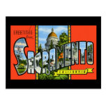 Greetings from Sacramento California Post Cards