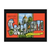 Greetings from Sacramento California Post Cards
