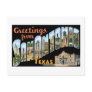 Greetings from San Antonio, Texas! Retro Post Card