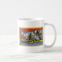 Greetings from Santa Cruz California Coffee Mug