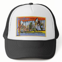 Greetings from Santa Cruz California Trucker Hat