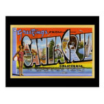 Greetings from Santa Cruz California Post Card