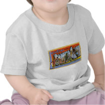 Greetings from Santa Cruz California Tshirts