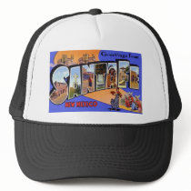 Greetings from Santa Fe New Mexico Trucker Hats