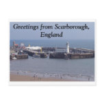 Greetings from Scarborough, England Post Cards