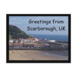 Greetings from Scarborough, UK postcard