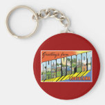 Greetings from Shreveport, Louisiana! Key Chain