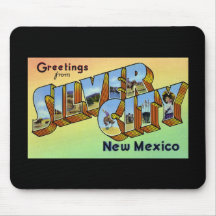 Greetings from Silver City New Mexico Mouse Pad